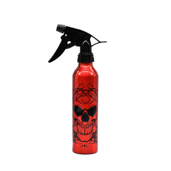Бутылка для жидкости SKULL красная