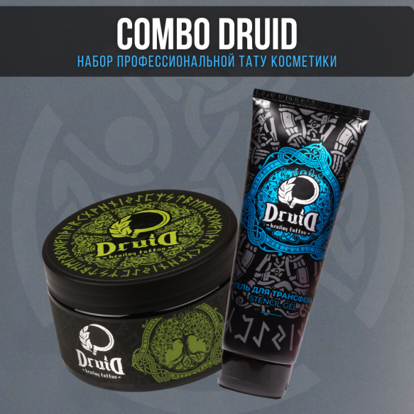 Combo DRUID Tattoo - Transfer & Butter