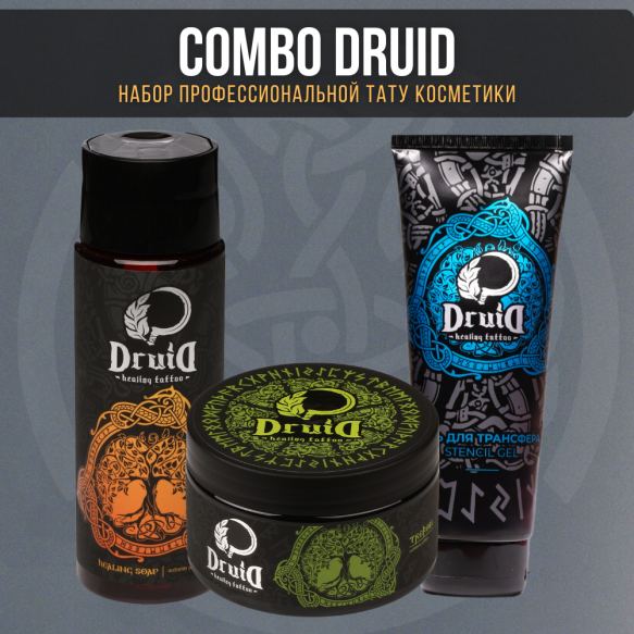 Combo DRUID Tattoo - XL Combo DRUID Tattoo - XL