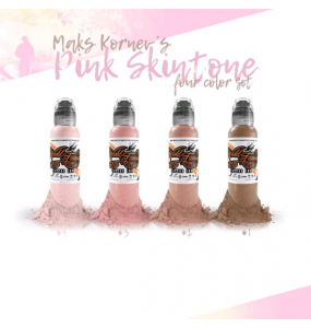 World Famous Tattoo Ink MAKS KORNEV'S PINK SKINTONE SET