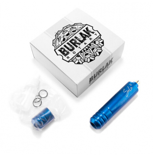 Роторная машинка Burlak Pen SOLO 2 - BLUE + держатель 26 мм