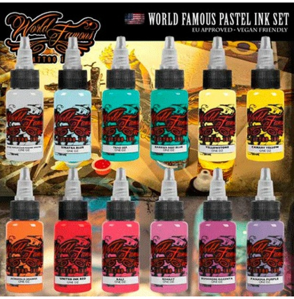 World Famous Color Pastel Set - 12 шт