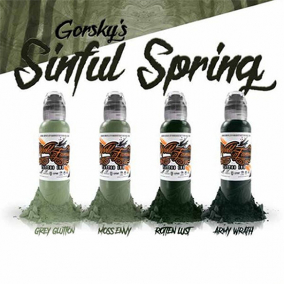 World Famous Damian Gorski Sinful Spring Set - 4 шт