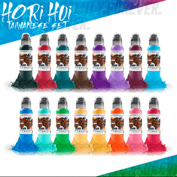 World Famous HORI HUI TAIWANESE INK SET