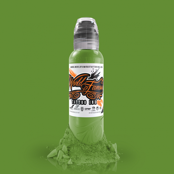 World Famous Ink Iceland Green