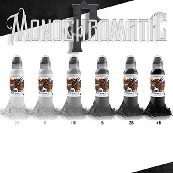 World Famous Poch's Monochromatic Set - 6 шт