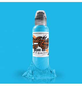 World Famous Ink Rainbow Blue