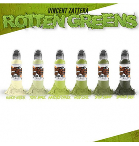 World Famous Rotten Greens Vincent Zattera Set - 6 шт
