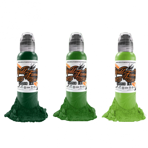 World Famous/TattooPRO - Set TROPIC