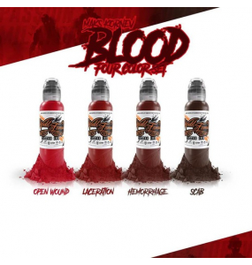 World Famous 4 COLOR SET MAKS KORNEV'S BLOOD