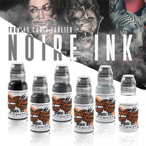 World Famous THOMAS CARLI JARLIER NOIRE INK SET World Famous THOMAS CARLI JARLIER NOIRE INK SET