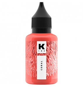 КРАСКА Tattoo Ink Коралловый 30 мл