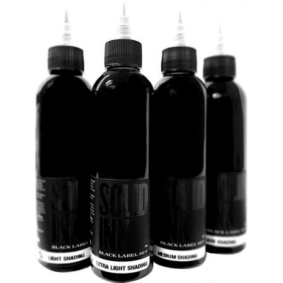 SOLID INK "BLACK LABEL Grey Wash Set"