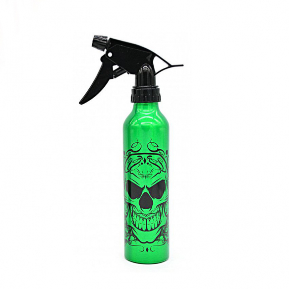 Бутылка для жидкости SKULL зелёная