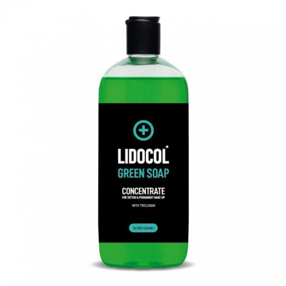 Концентрат антибактериального мыла LIDOCOL Green Soap 500 мл Концентрат антибактериального мыла LIDOCOL Green Soap 500 мл