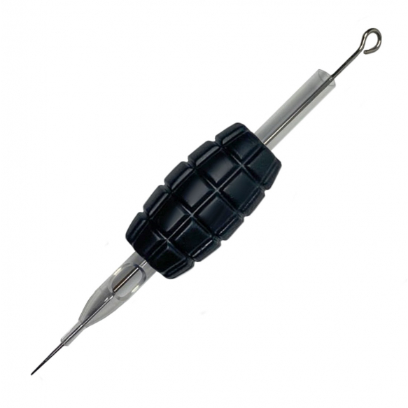 Держатель одноразовый с иглой BLACK 25 mm 9R Держатель одноразовый с иглой BLACK 25 mm 9R