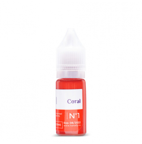 Hanafy Colours Pigments № 1 - Coral Hanafy Colours Pigments № 1 - Coral