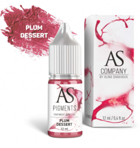 AS Company (Alina Shakhova) - пигмент для татуажа губ Plum dessert (Сливовый десерт)