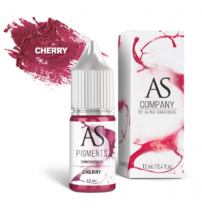 AS Company (Alina Shakhova) - пигмент-концентрат для татуажа губ «Cherry» (Вишня)