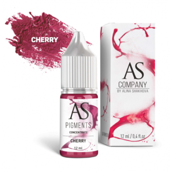AS Company (Alina Shakhova) - пигмент-концентрат для татуажа губ «Cherry» (Вишня)