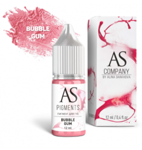 AS Company (Alina Shakhova) - пигмент для татуажа губ Bubble gum (Жевательная резинка)
