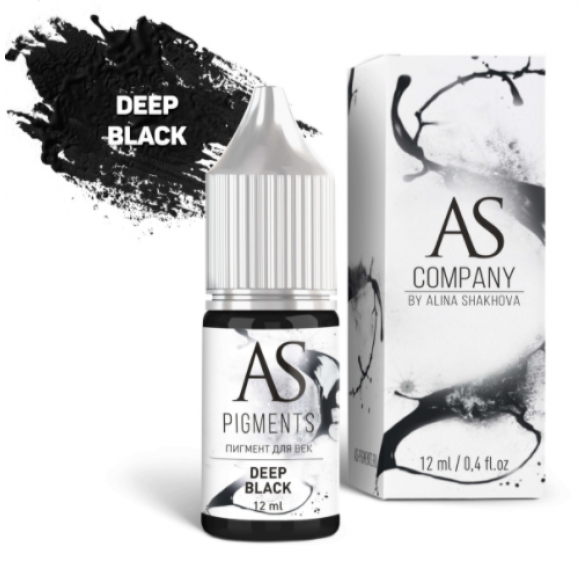 AS Company (Alina Shakhova) - пигмент для татуажа век Deep black (Глубокий черный) AS Company (Alina Shakhova) - пигмент для татуажа век Deep black (Глубокий черный)