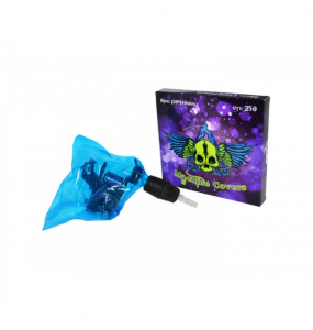 Барьерная защита BLUE на тату машинку 250 шт.
