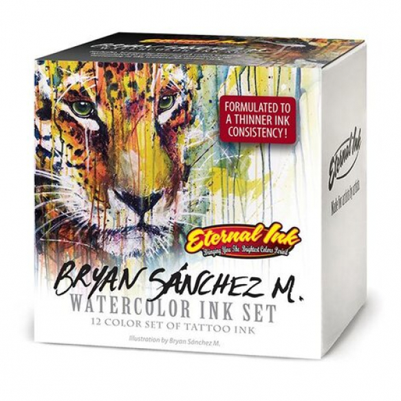 Eternal Bryan Sanchez M. Watercolor 12 Ink Set - 30мл