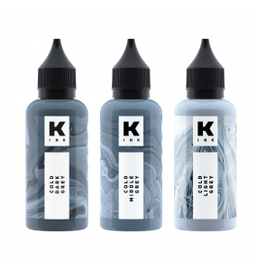 КРАСКА /TATTOOPRO - Сет Cold Gray