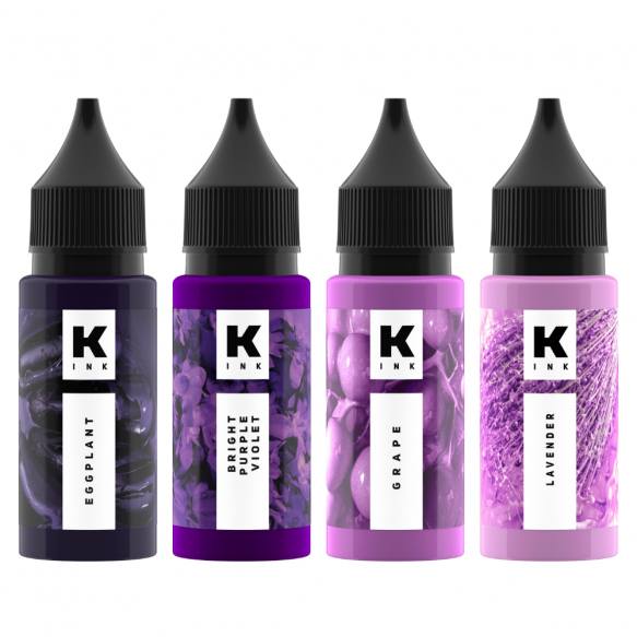 КРАСКА /TATTOOPRO - Сет Violet - S