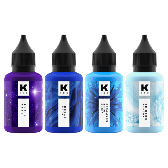 КРАСКА /TATTOOPRO - Сет Blue sky - L