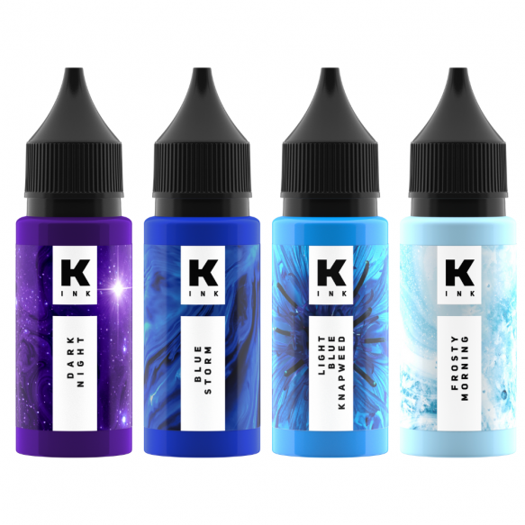 КРАСКА /TATTOOPRO - Сет Blue sky - S