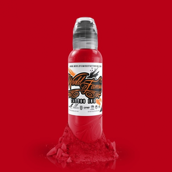 World Famous Ink Big Apple Red