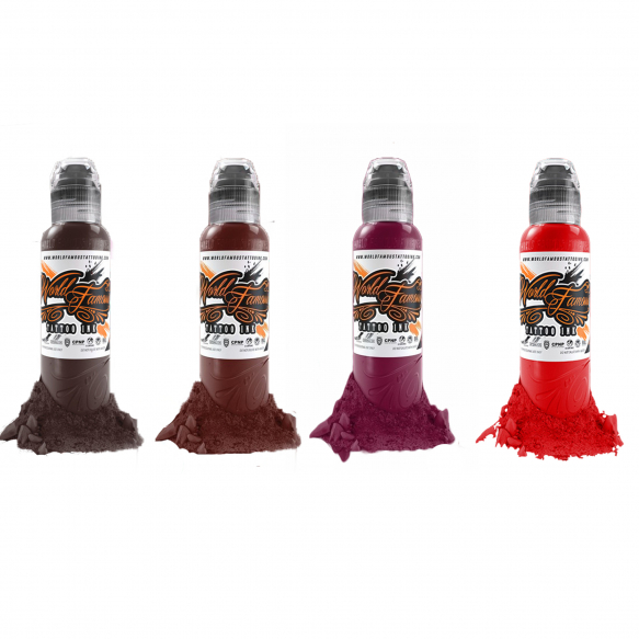 World Famous/TattooPRO - Set BLOOD