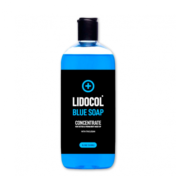 Концентрат антибактериального мыла LIDOCOL Blue Soap 500 мл