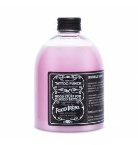 Мыльный раствор FoxXx Tattoo Punch Bubble Gum 500 мл