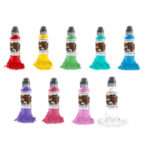 World Famous/TattooPRO - Set WATERCOLOR