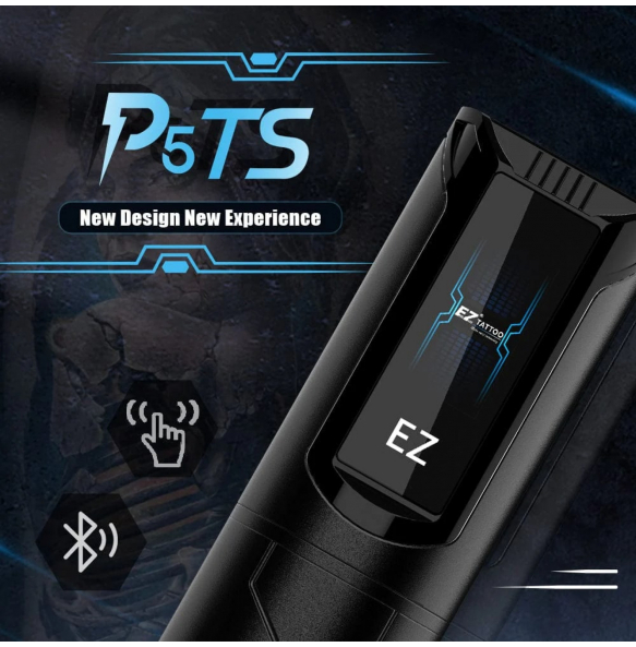 Роторная машинка EZ P5 TS (Touchscreen) - Black