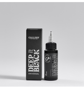  GALLERY Tattoo Ink - DEEP BLACK #9 50мл