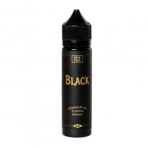 Пигмент КРАСКА Tattoo Ink BLACK 60 мл